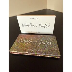 Wingme Ambitious Violet Eyeshadow Palette 8 Shades Cruelty Free Vegan